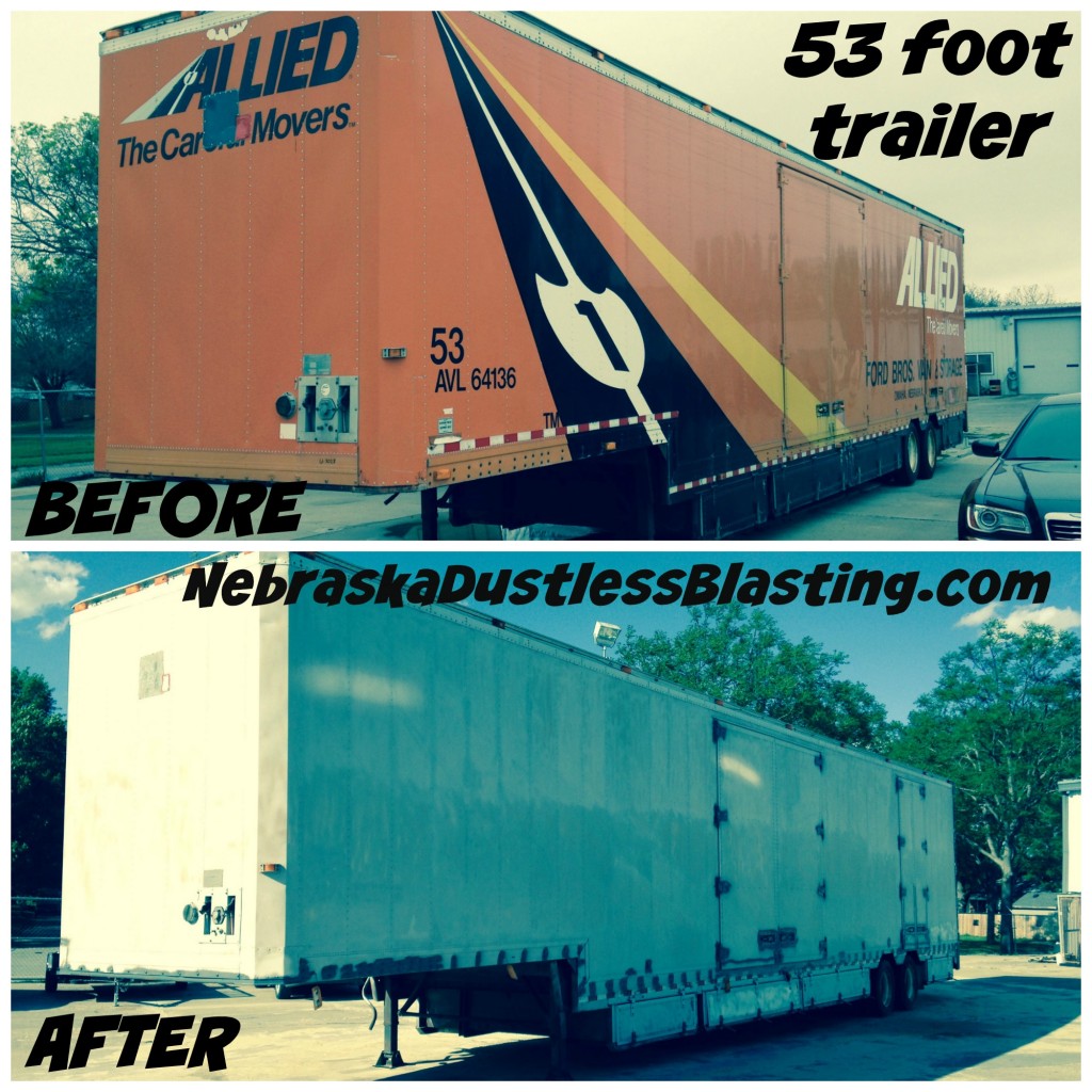 53 Foot Trailer Collage